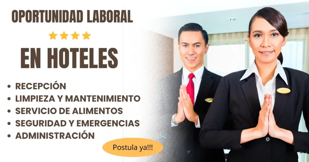CONVOCATORIA DE PERSONAL PARA HOTELES