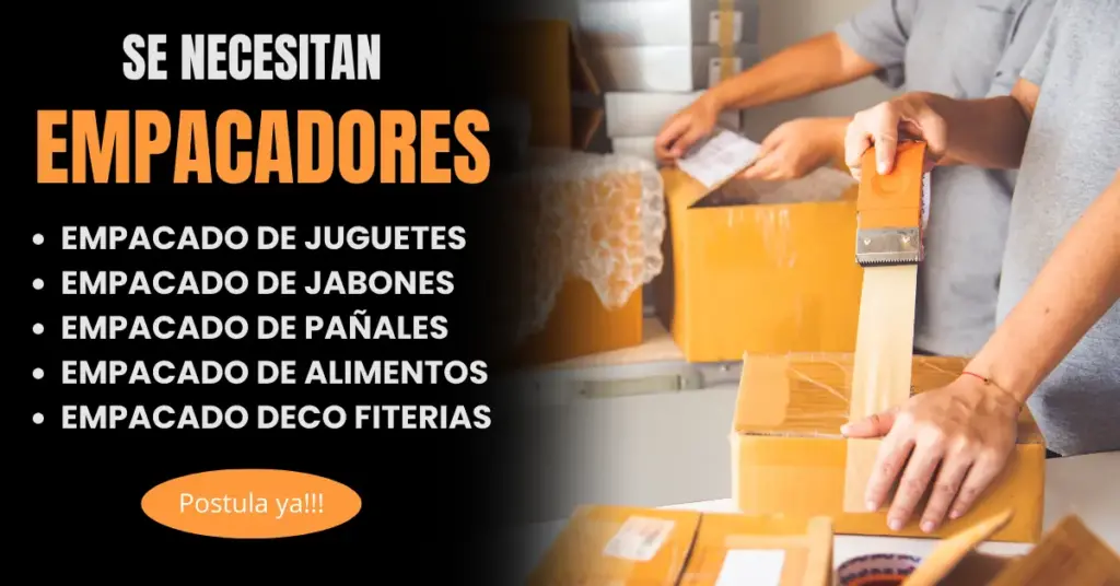 CONVOCATORIA PARA EMPACADORES